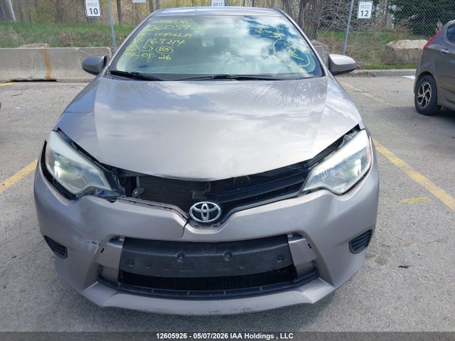 12605926 :رقم المزاد ، 2T1BURHE0EC163214 vin ، 2014 Toyota Corolla مزاد بيع