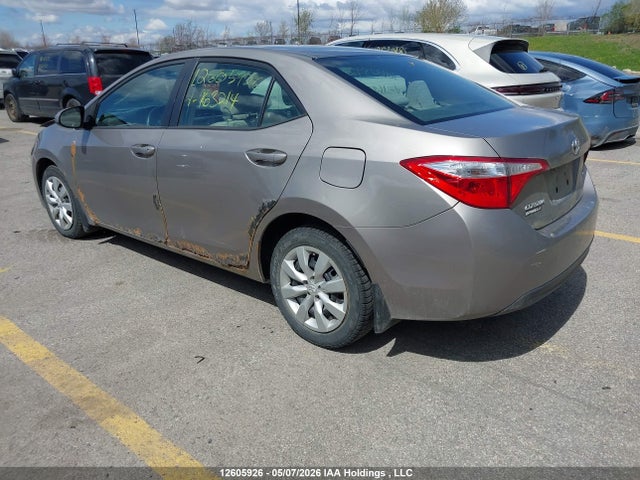 12605926 :رقم المزاد ، 2T1BURHE0EC163214 vin ، 2014 Toyota Corolla مزاد بيع