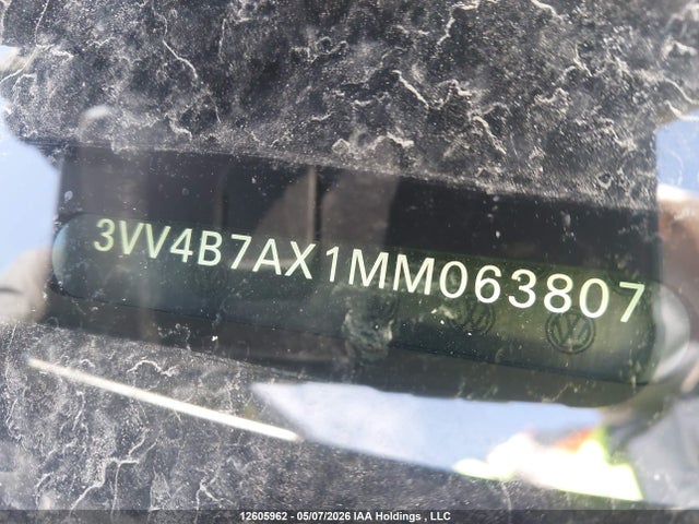 3VV4B7AX1MM063807 Volkswagen Tiguan Sel Premium R-line