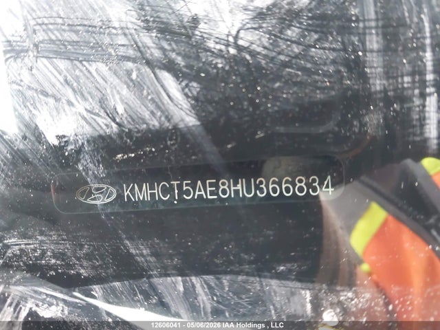 Aukcja sprzedaży 2017 Hyundai Accent, vin: KMHCT5AE8HU366834, numer aukcji: 12606041