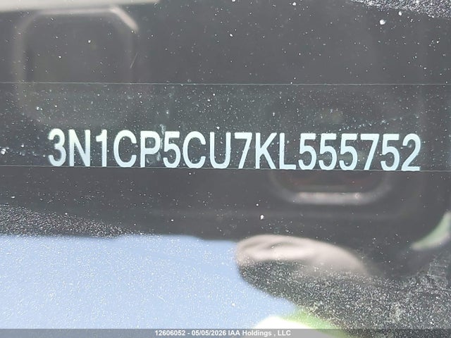 3N1CP5CU7KL555752 Nissan Kicks S/sr/sv