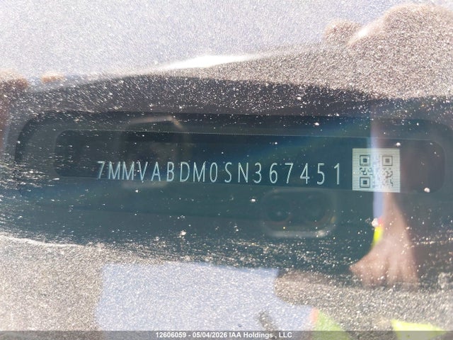 12606059 :رقم المزاد ، 7MMVABDM0SN367451 vin ، 2025 Mazda Cx-50 Premium مزاد بيع