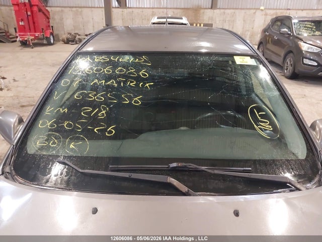 2007 Toyota Matrix მანქანა იყიდება აუქციონზე, vin: 2T1KR32E27C636556, აუქციონის ნომერი: 12606086