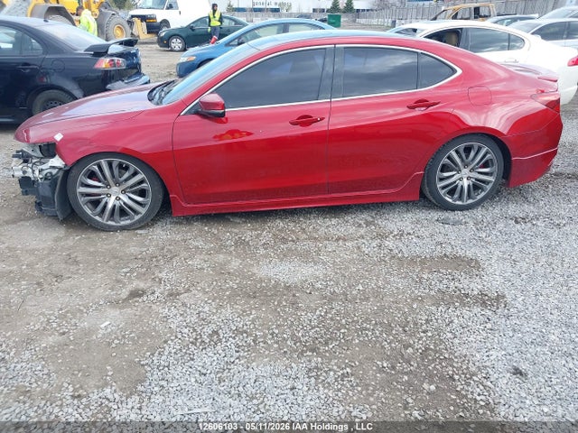 12606103 :رقم المزاد ، 19UUB1F55FA800706 vin ، 2015 Acura Tlx Tech مزاد بيع