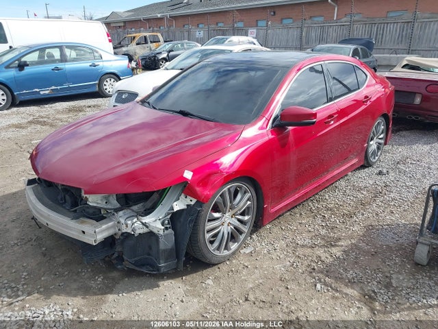 12606103 :رقم المزاد ، 19UUB1F55FA800706 vin ، 2015 Acura Tlx Tech مزاد بيع