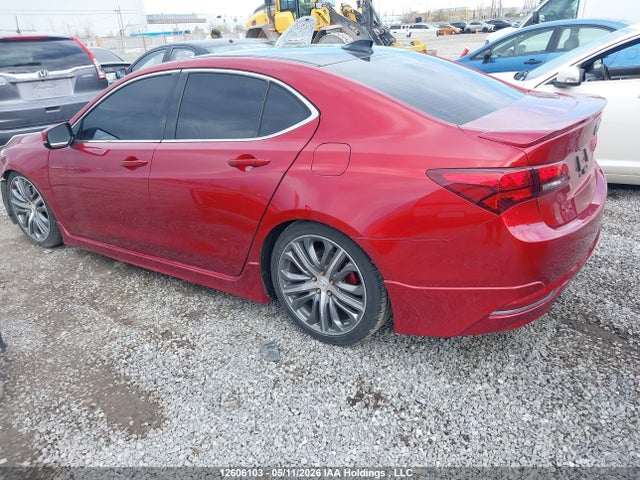 12606103 :رقم المزاد ، 19UUB1F55FA800706 vin ، 2015 Acura Tlx Tech مزاد بيع