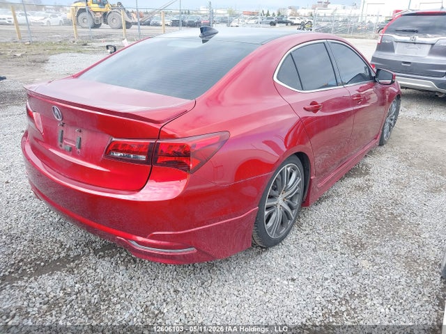 12606103 :رقم المزاد ، 19UUB1F55FA800706 vin ، 2015 Acura Tlx Tech مزاد بيع