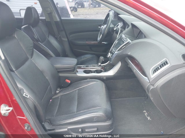 12606103 :رقم المزاد ، 19UUB1F55FA800706 vin ، 2015 Acura Tlx Tech مزاد بيع