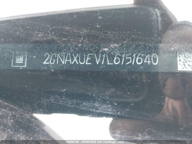 2GNAXUEV1L6151640 Chevrolet EQUINOX LT