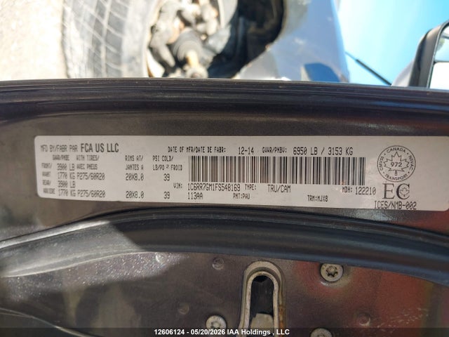 1C6RR7GM1FS548169 RAM 1500 Slt