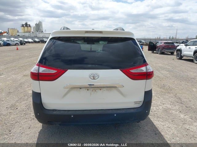 12606132 :رقم المزاد ، 5TDDZ3DC4HS148805 vin ، 2017 Toyota Sienna Xle/limited مزاد بيع