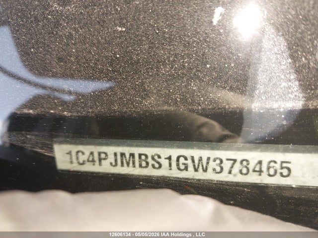 1C4PJMBS1GW378465 Jeep Cherokee Trailhawk