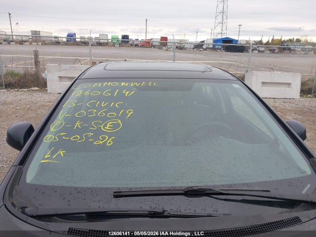 Продажа на аукционе авто 2013 Honda Civic Touring, vin: 2HGFB2F72DH036019, номер лота: 12606141
