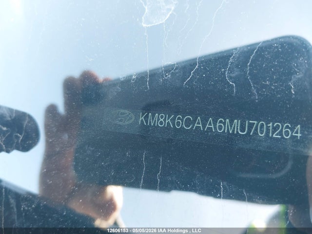 2021 Hyundai Kona Sel Plus მანქანა იყიდება აუქციონზე, vin: KM8K6CAA6MU701264, აუქციონის ნომერი: 12606153