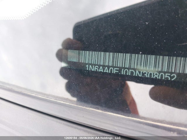 2013 Nissan Titan Pro-4x/s/sl/sv მანქანა იყიდება აუქციონზე, vin: 1N6AA0EJ0DN308052, აუქციონის ნომერი: 12606154