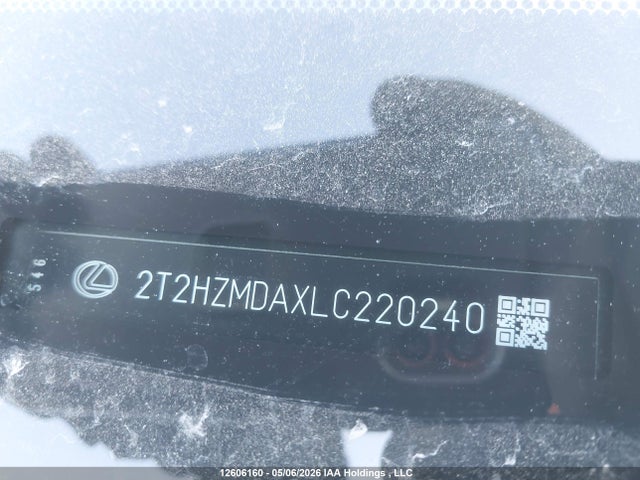 2T2HZMDAXLC220240 Lexus RX 350