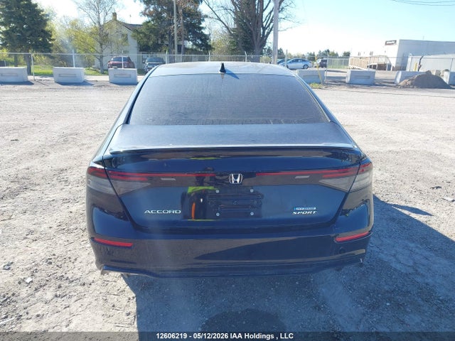 2025 Honda Accord Sport-l Hybrid მანქანა იყიდება აუქციონზე, vin: 1HGCY2F7XSA800888, აუქციონის ნომერი: 12606219