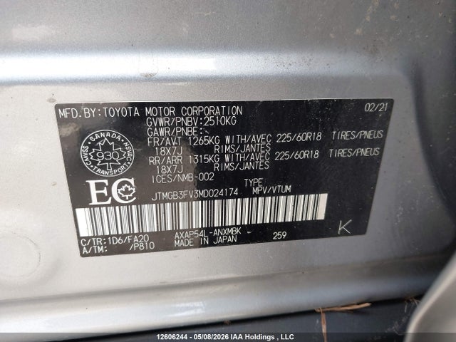 Toyota Rav4 Prime Se 2021 JTMGB3FV3MD024174 Image 20