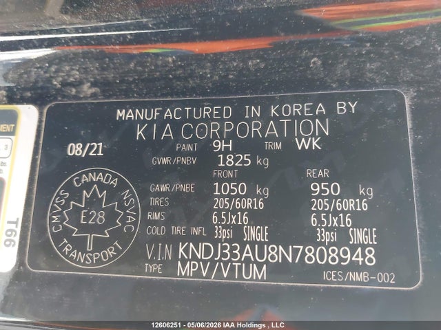 KIA Soul 2022 KNDJ33AU8N7808948 Image 21