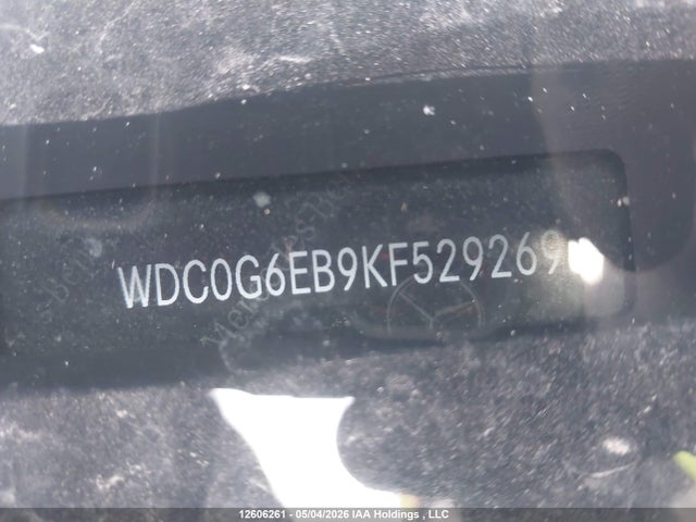 Aukcja sprzedaży 2019 Mercedes-benz Glc 43 4matic Amg, vin: WDC0G6EB9KF529269, numer aukcji: 12606261