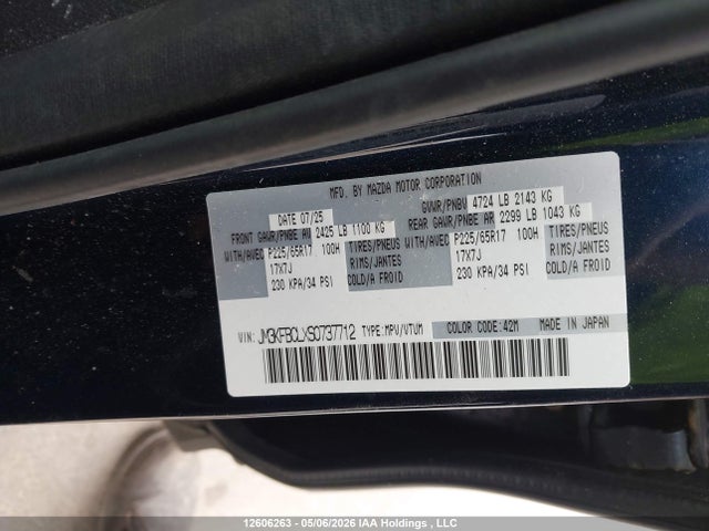 JM3KFBCLXS0737712 Mazda Cx-5 Preferred