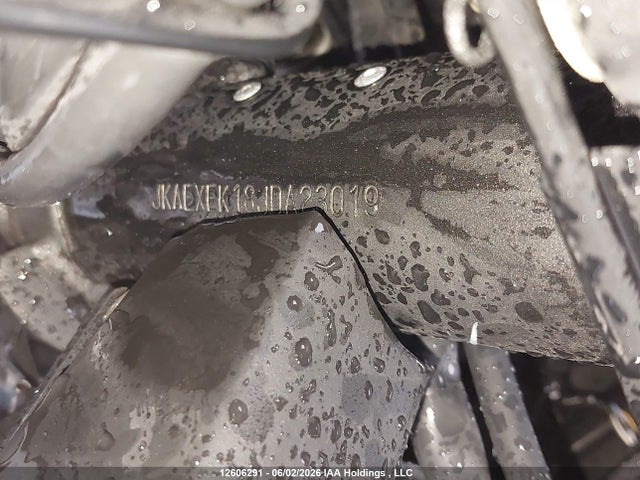 12606291 :رقم المزاد ، JKAEXEK18JDA23019 vin ، 2018 Kawasaki Ex650 F مزاد بيع
