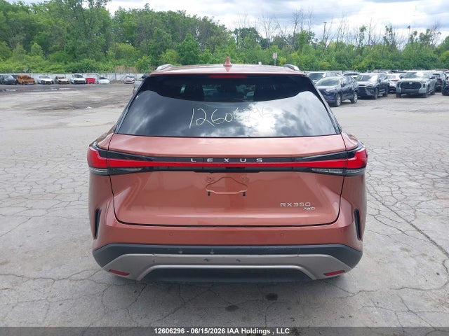 12606296 :رقم المزاد ، 2T2BBMCA7PC020885 vin ، 2023 Lexus Rx 350h Base/350h Premium/350h Premium Plus/350h Luxury مزاد بيع