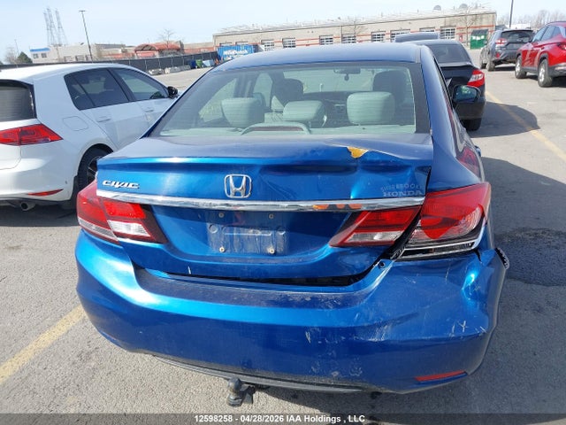 12598258 :رقم المزاد ، 2HGFB2F40FH005926 vin ، 2015 Honda Civic Lx مزاد بيع
