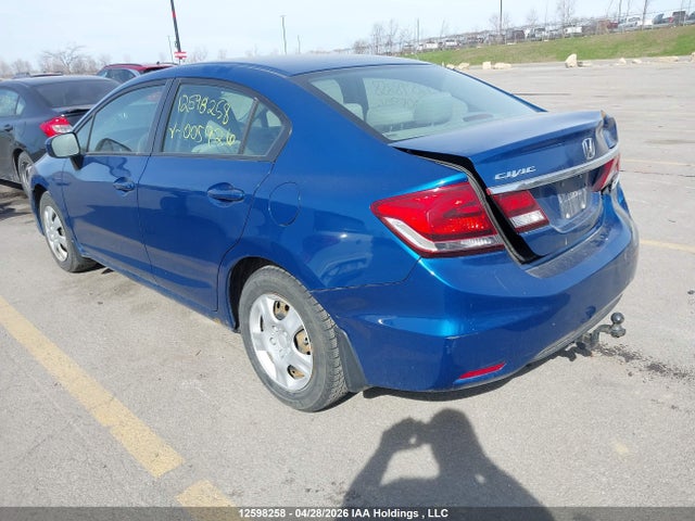 12598258 :رقم المزاد ، 2HGFB2F40FH005926 vin ، 2015 Honda Civic Lx مزاد بيع