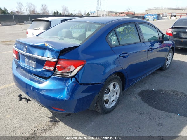 12598258 :رقم المزاد ، 2HGFB2F40FH005926 vin ، 2015 Honda Civic Lx مزاد بيع