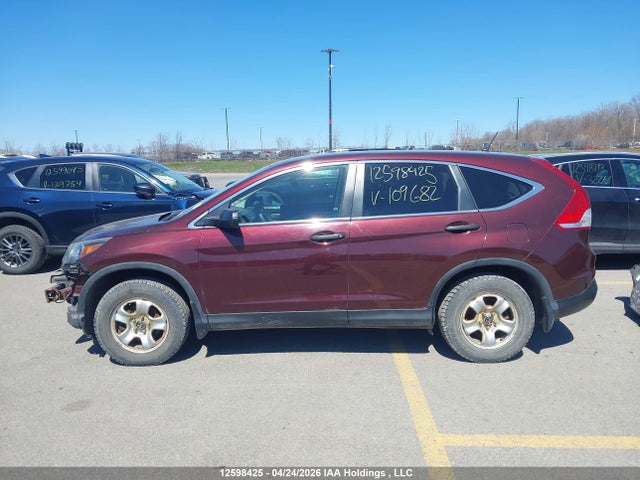 Aukcja sprzedaży 2013 Honda Cr-v Lx, vin: 2HKRM4H30DH109682, numer aukcji: 12598425