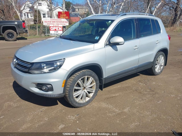 2012 Volkswagen Tiguan 2.0 Tsi Comfortline/2.0 Tsi Highline/2.0 Tsi Trendline მანქანა იყიდება აუქციონზე, vin: WVGBV7AX7CW558312, აუქციონის ნომერი: 12606349