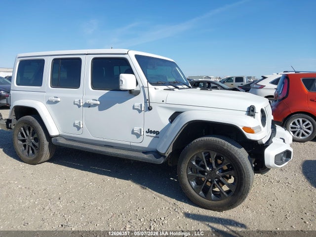 2022 Jeep Wrangler Unlimited High Altitude მანქანა იყიდება აუქციონზე, vin: 1C4HJXEG4NW262963, აუქციონის ნომერი: 12606357