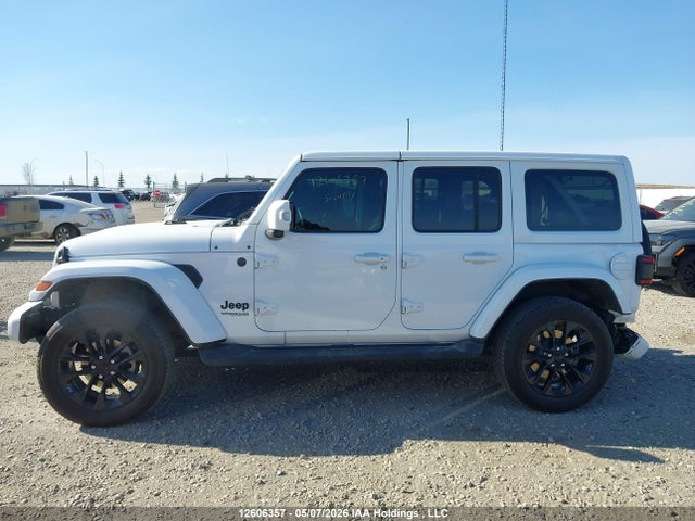 2022 Jeep Wrangler Unlimited High Altitude მანქანა იყიდება აუქციონზე, vin: 1C4HJXEG4NW262963, აუქციონის ნომერი: 12606357