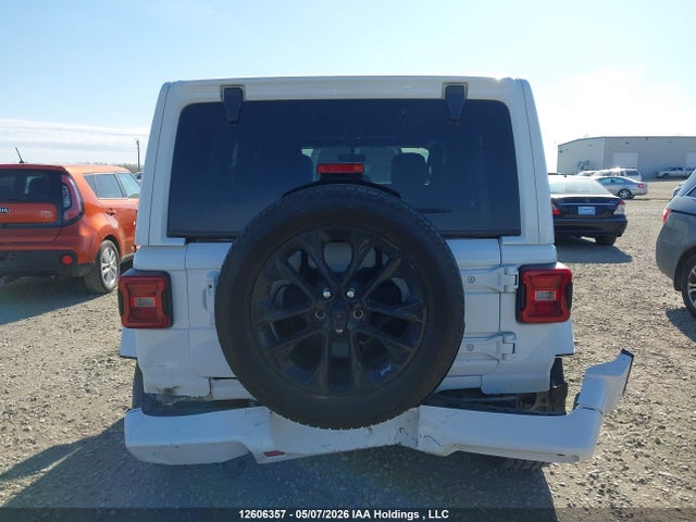 2022 Jeep Wrangler Unlimited High Altitude მანქანა იყიდება აუქციონზე, vin: 1C4HJXEG4NW262963, აუქციონის ნომერი: 12606357