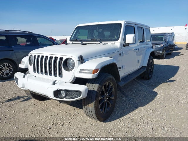 2022 Jeep Wrangler Unlimited High Altitude მანქანა იყიდება აუქციონზე, vin: 1C4HJXEG4NW262963, აუქციონის ნომერი: 12606357
