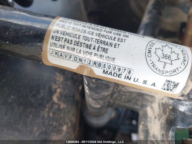 Kawasaki Kvf750 N 2024 JKAVFDN12RB500976 Image 9