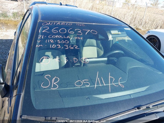 JTNK4MBE9M3118500 Toyota Corolla