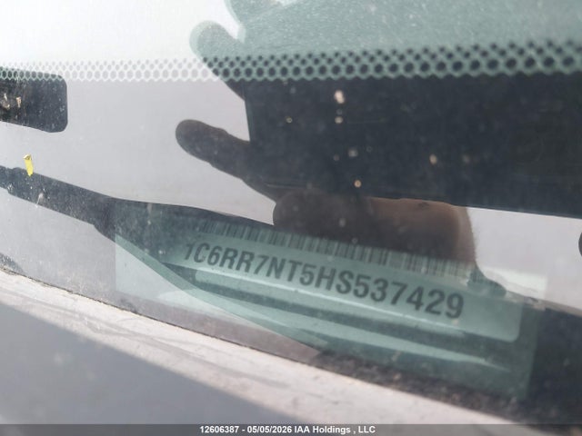 Aukcja sprzedaży 2017 Dodge Ram 1500, vin: 1C6RR7NT5HS537429, numer aukcji: 12606387