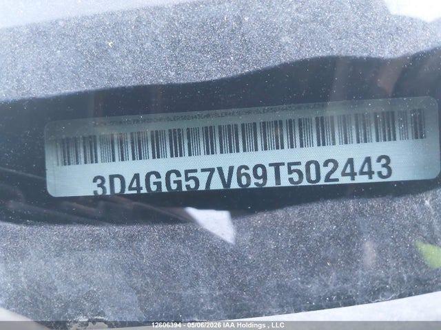 Продаж на аукціоні авто 2009 Dodge Journey Sxt, vin: 3D4GG57V69T502443, номер лоту: 12606394