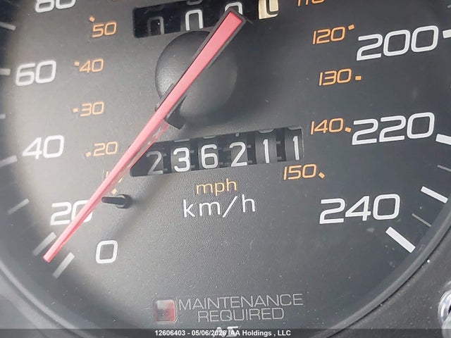 1998 Honda Prelude მანქანა იყიდება აუქციონზე, vin: JHMBB6249WC801831, აუქციონის ნომერი: 12606403