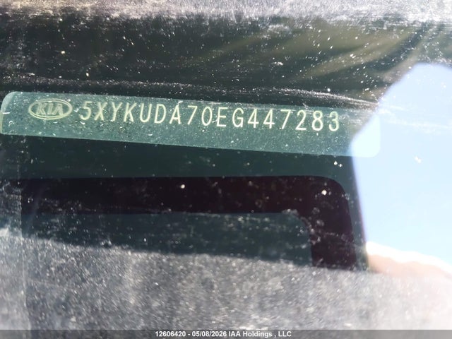 2014 Kia Sorento Ex მანქანა იყიდება აუქციონზე, vin: 5XYKUDA70EG447283, აუქციონის ნომერი: 12606420
