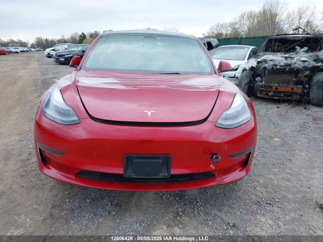 12606428 :رقم المزاد ، 5YJ3E1EA8NF341001 vin ، 2022 Tesla Model 3 Rwd/standard Range مزاد بيع