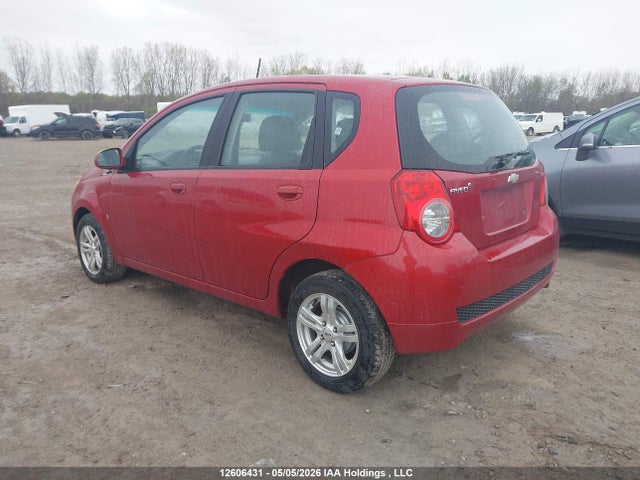 Продажа на аукционе авто 2009 Chevrolet Aveo Ls/lt, vin: KL1TD66E29B372469, номер лота: 12606431
