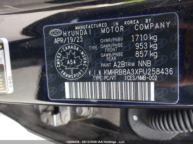 KMHRB8A3XPU258436 Hyundai Venue Essential