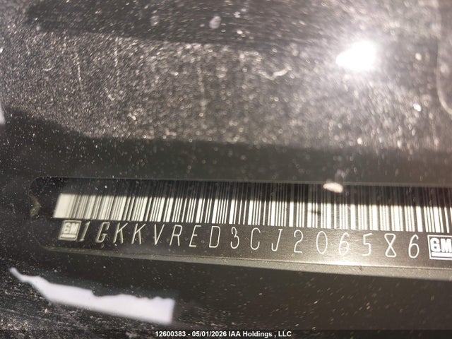 Aukcja sprzedaży 2012 Gmc Acadia Slt, vin: 1GKKVRED3CJ206586, numer aukcji: 12600383