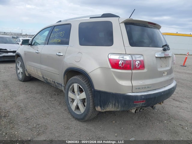 Aukcja sprzedaży 2012 Gmc Acadia Slt, vin: 1GKKVRED3CJ206586, numer aukcji: 12600383