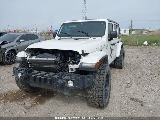 2020 Jeep Wrangler Unlimited Sahara მანქანა იყიდება აუქციონზე, vin: 1C4HJXEN4LW172238, აუქციონის ნომერი: 12606438