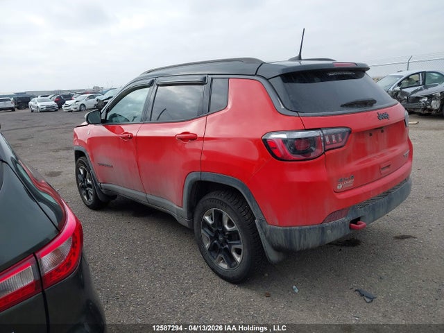 12587294 :رقم المزاد ، 3C4NJDDB4JT209784 vin ، 2018 Jeep Compass Trailhawk مزاد بيع