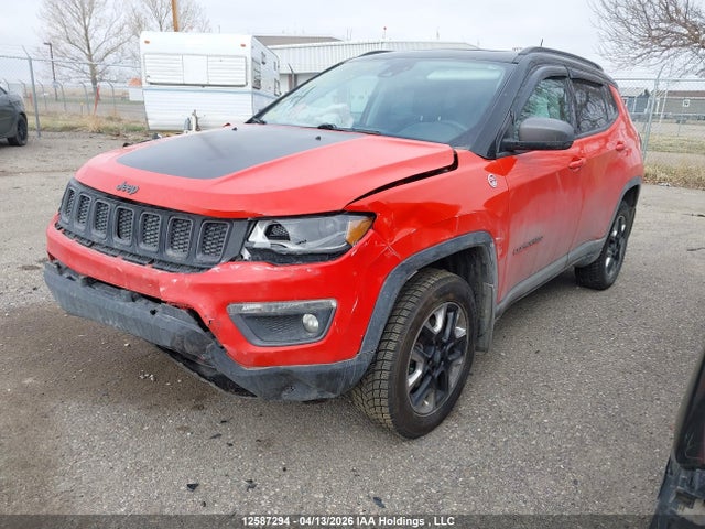 12587294 :رقم المزاد ، 3C4NJDDB4JT209784 vin ، 2018 Jeep Compass Trailhawk مزاد بيع